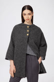 Cappotto con catena ODI ET AMO GREY